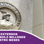 Préstamos externos suman $us 605,5 millones en solo cuatro meses
