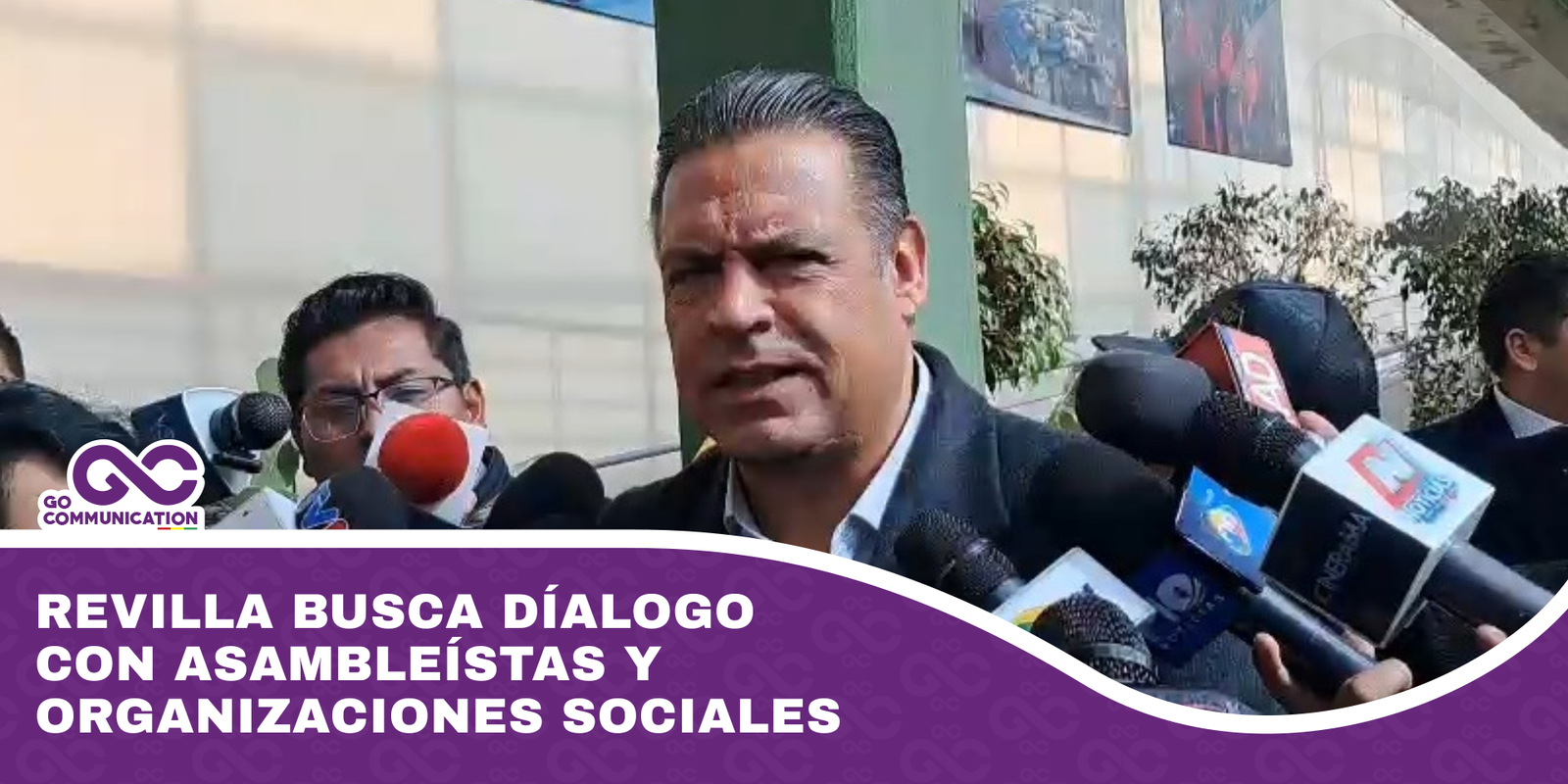 Revilla busca díalogo con asambleístas y organizaciones sociales