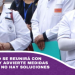 Sector salud se reunirá con el Gobierno y advierte medidas de presión si no hay soluciones