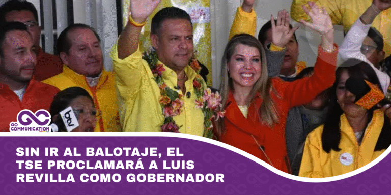 Sin ir al balotaje, el TSE proclamará a Luis Revilla como gobernador