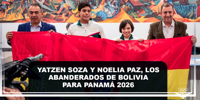 Soza y Paz, los abanderados de Bolivia para Panamá 2026
