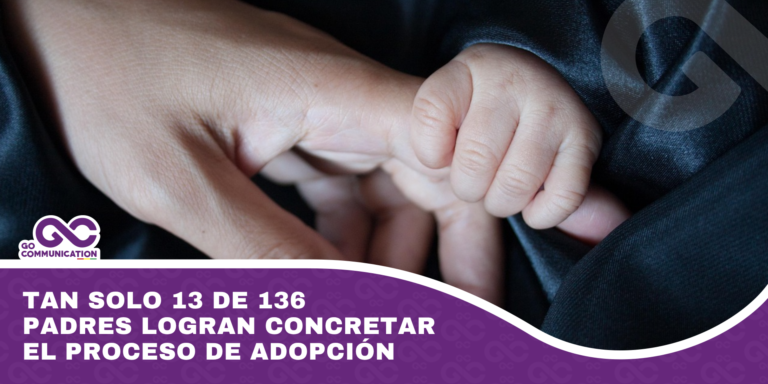 Tan solo 13 de 136 padres logran concretar el proceso de adopción