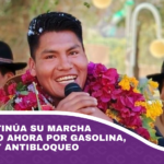 Yahuasi continúa su marcha a La Paz, pero ahora por gasolina, tierras y ley antibloqueo