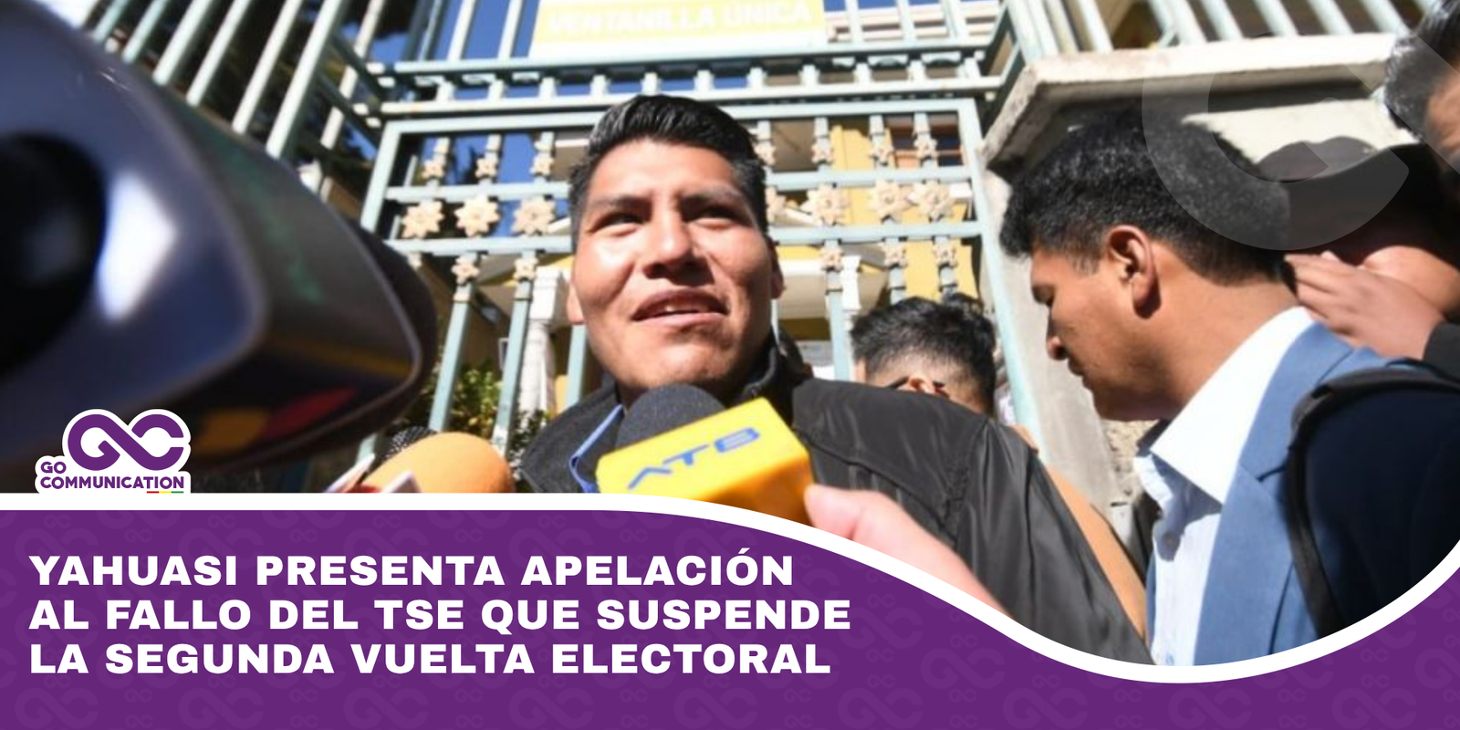Yahuasi presenta apelación al fallo del TSE que suspende la segunda vuelta electoral