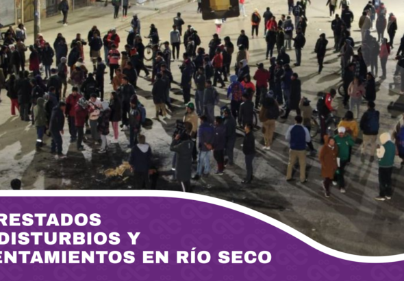 11 arrestados tras disturbios y enfrentamientos en Río Seco