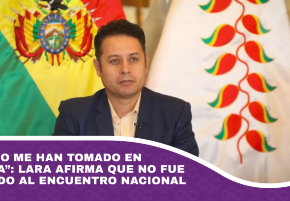 ”A mí no me han tomado en cuenta” Lara afirma que no fue invitado al encuentro nacional