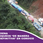Adepcoca ordena levantar bloqueos “de manera inmediata y definitiva” en Coroico