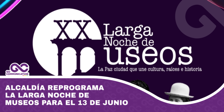 Alcaldía reprograma la Larga Noche de Museos para el 13 de junio