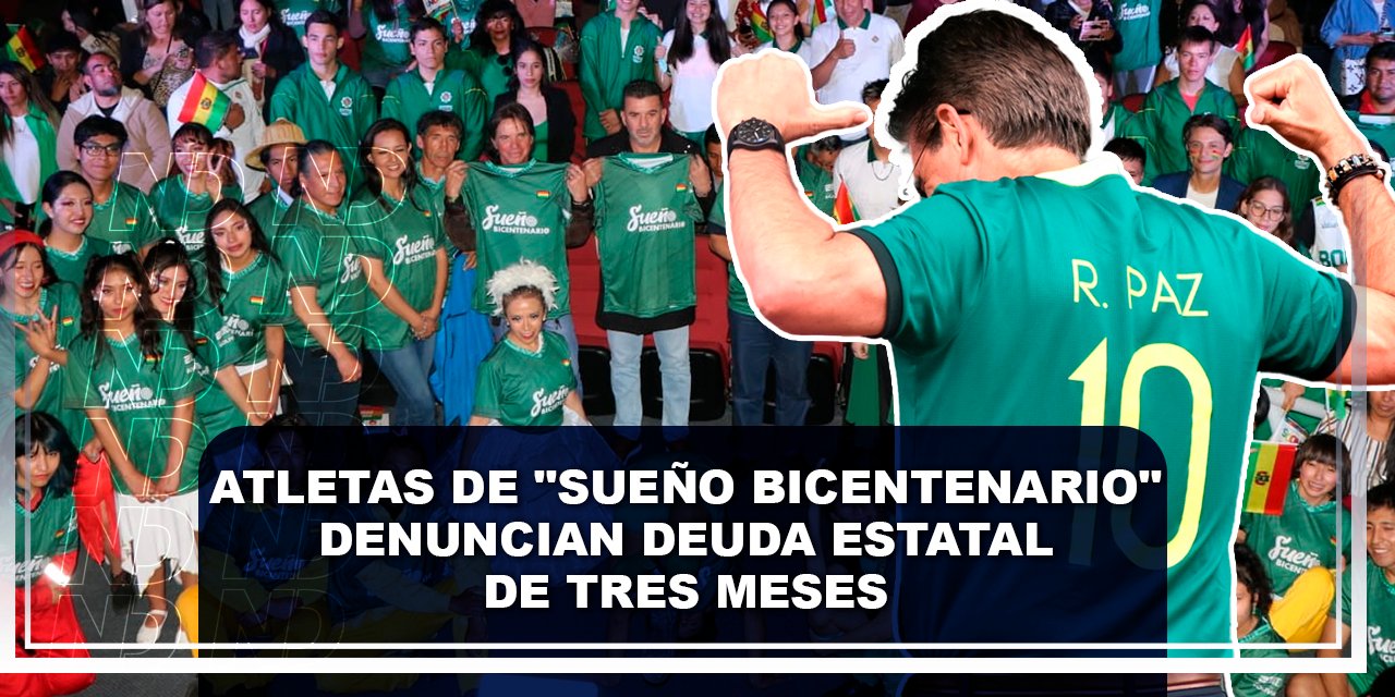 Atletas de Sueño Bicentenario denuncian deuda estatal de tres meses