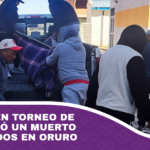 Balacera en torneo de fútbol dejó un muerto y dos heridos en Oruro