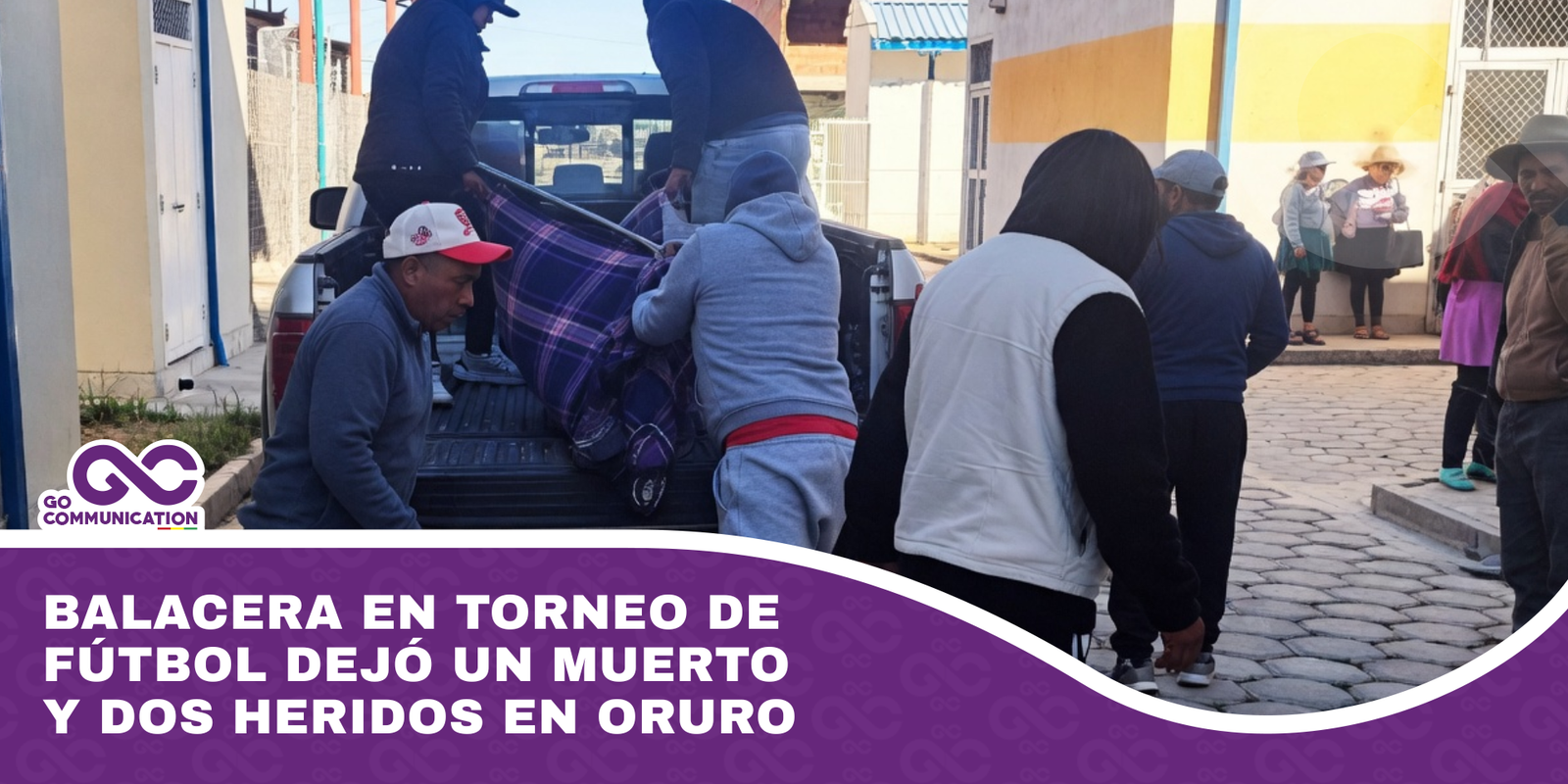 Balacera en torneo de fútbol dejó un muerto y dos heridos en Oruro