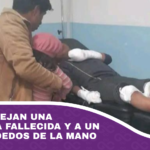 Bloqueos dejan una extranjera fallecida y a un menor sin dedos de la mano
