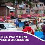 Bloqueos en La Paz y Beni persisten pese a acuerdos