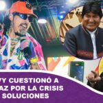 Bonny Lovy cuestionó a Rodrigo Paz por la crisis y falta de soluciones