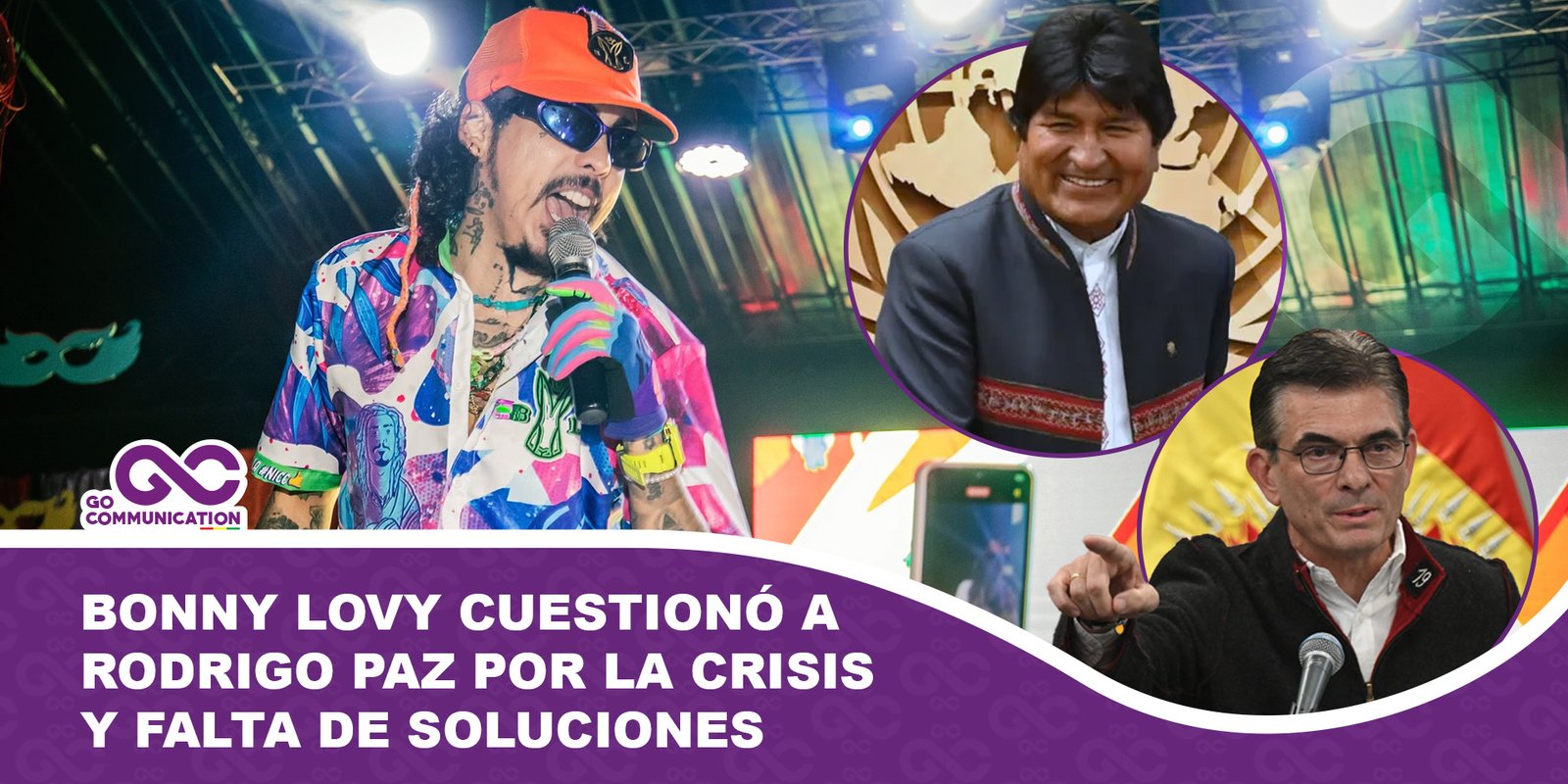 Bonny Lovy cuestionó a Rodrigo Paz por la crisis y falta de soluciones