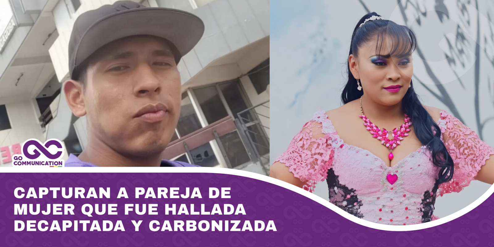 Capturan a pareja de mujer que fue hallada decapitada y carbonizada