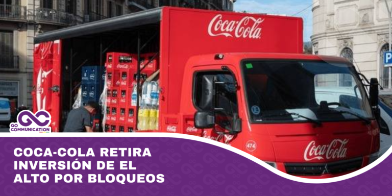 Coca-Cola retira inversión de El Alto por bloqueos