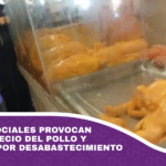 Conflictos sociales provocan alza en el precio del pollo y largas filas por desabastecimiento