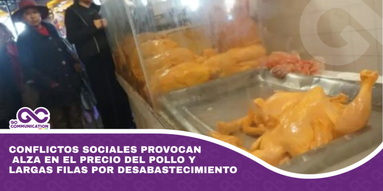 Conflictos sociales provocan alza en el precio del pollo y largas filas por desabastecimiento