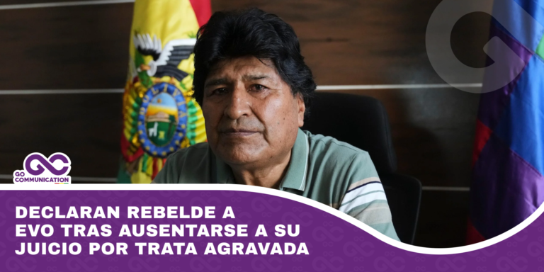 Declaran rebelde a Evo tras ausentarse a su juicio por trata agravada