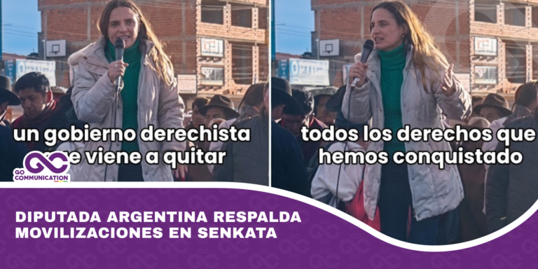 Diputada argentina respalda movilizaciones en Senkata