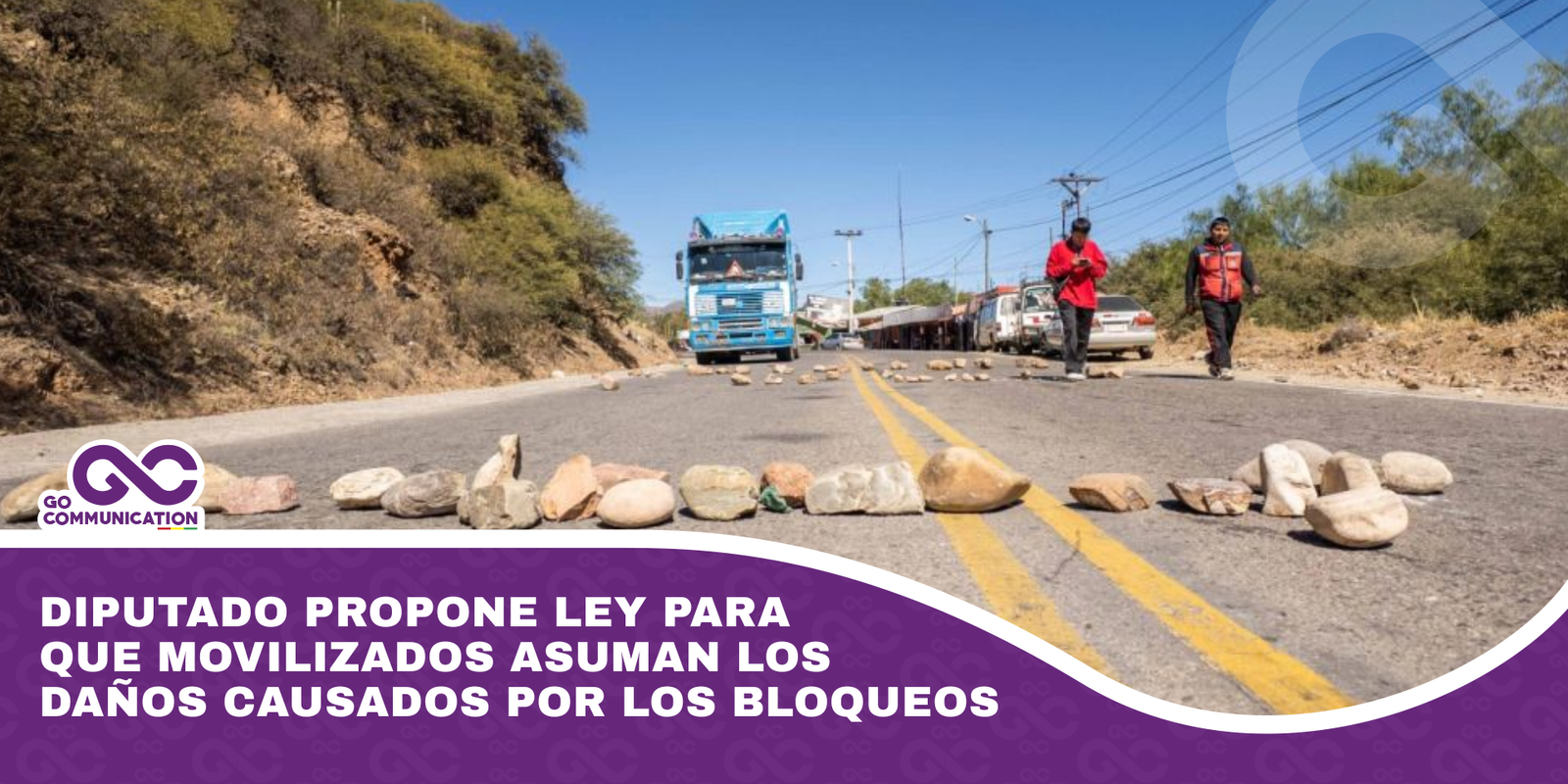Diputado propone ley para que movilizados asuman los daños causados por los bloqueos