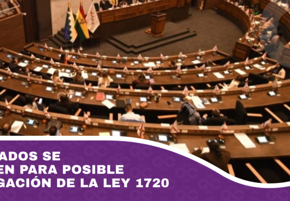 Diputados se reúnen para posible abrogación de la Ley 1720