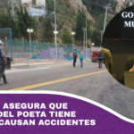 Dockweiler asegura que la Avenida del Poeta tiene fallas que causan accidentes