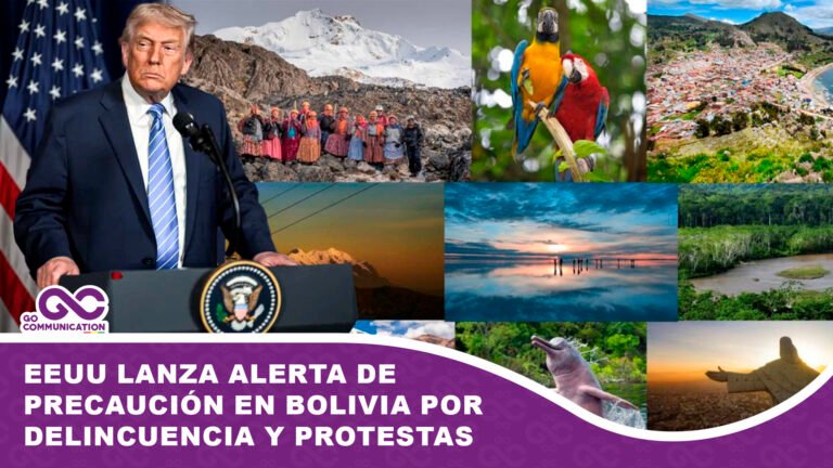 EEUU lanza alerta de precaución en Bolivia por delincuencia y protestas