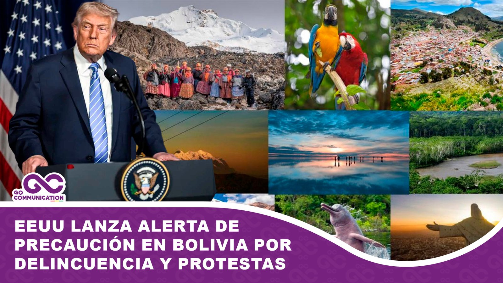 EEUU lanza alerta de precaución en Bolivia por delincuencia y protestas