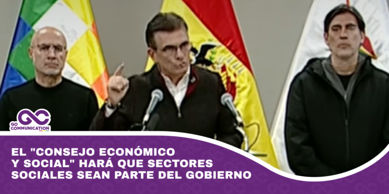 El Consejo económico y social hará que sectores sociales sean parte del gobierno