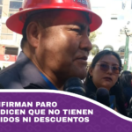 Fabriles confirman paro indefinido y dicen que no tienen miedo a despidos ni descuentos
