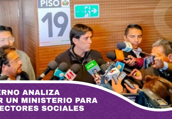 Gobierno analiza crear un ministerio para los sectores sociales