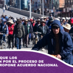 Gobierno dice que los conflictos son por el proceso de transición y propone acuerdo nacional