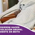 Hombres quisieron hacer pasar una violación grupal por un accidente en moto