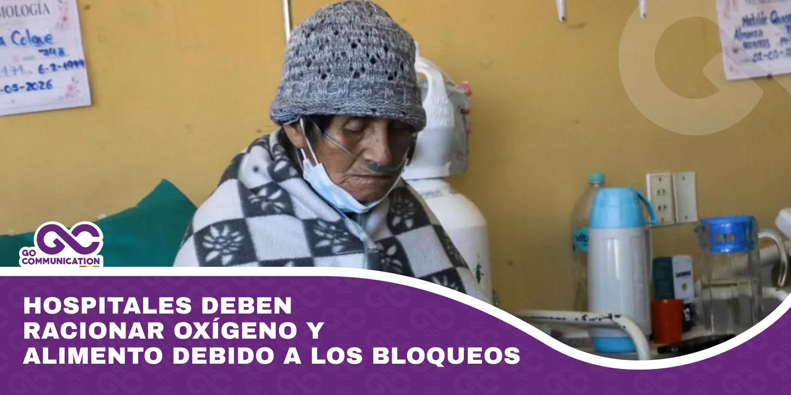 Hospitales deben racionar oxígeno y alimento debido a los bloqueos