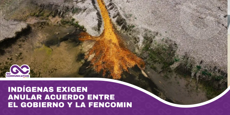Indígenas exigen anular acuerdo entre el Gobierno y la FENCOMIN