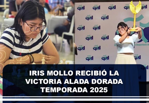 Iris Mollo recibió la Victoria Alada Dorada Temporada 2025