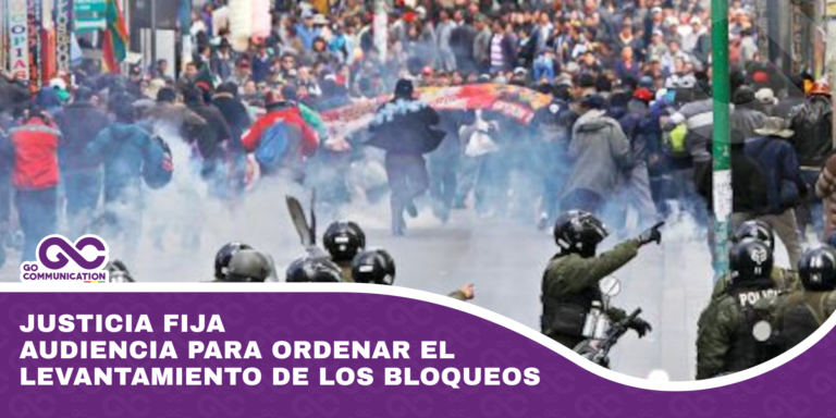 Justicia fija audiencia para ordenar el levantamiento de los bloqueos