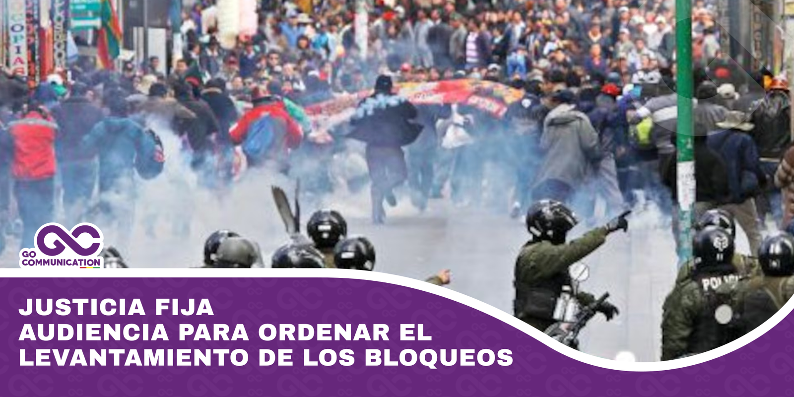 Justicia fija audiencia para ordenar el levantamiento de los bloqueos
