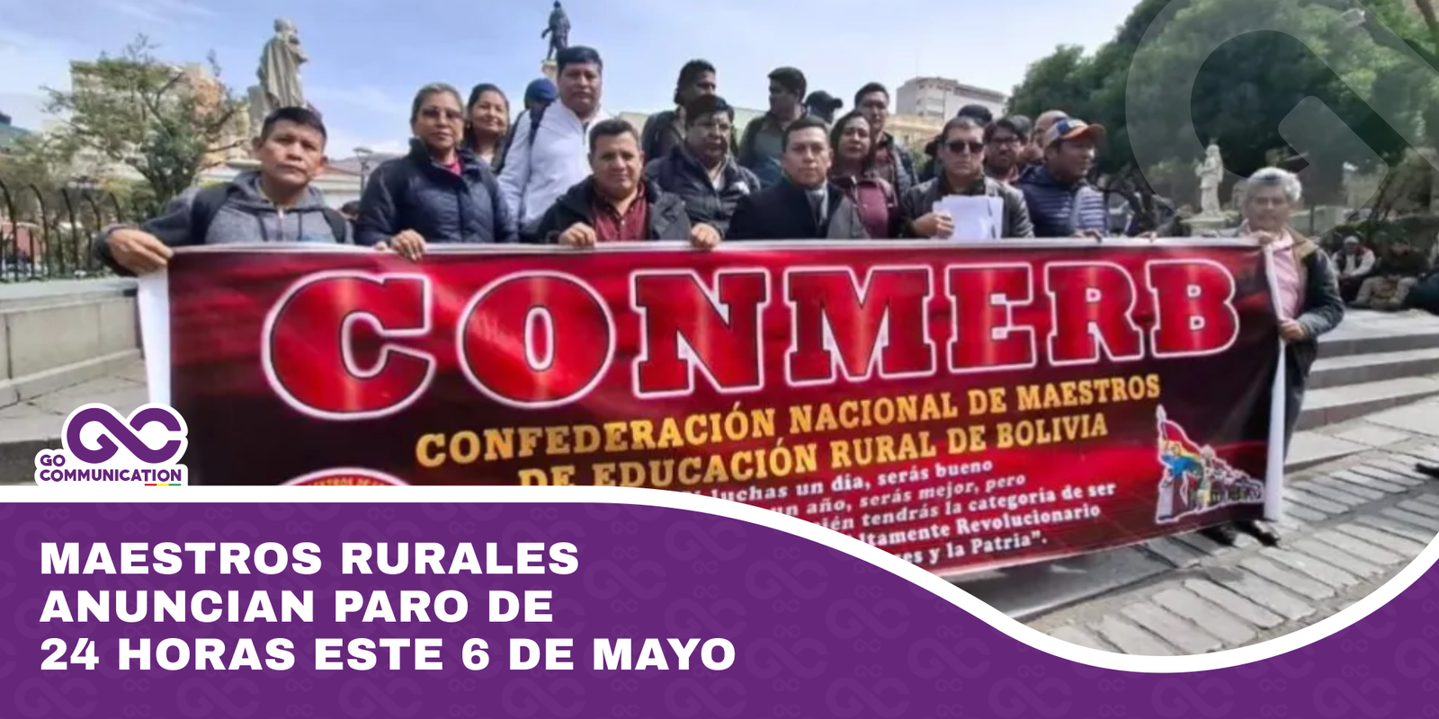 Maestros rurales anuncian paro de 24 horas este 6 de mayo