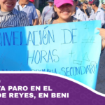Magisterio rural acata paro en el municipio de Reyes, en Beni