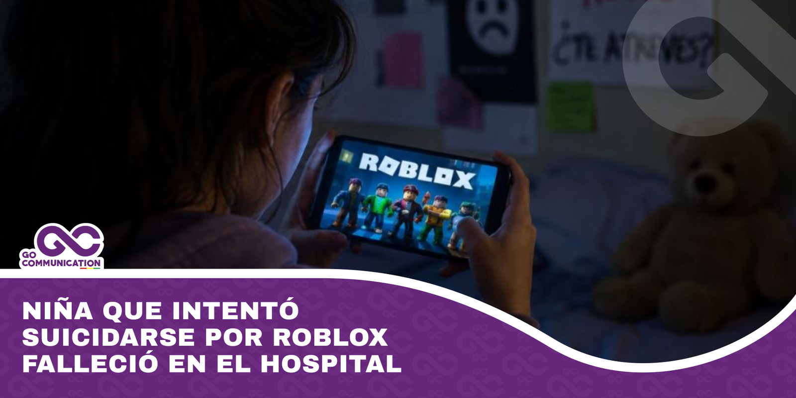 Niña que intentó suicidarse por Roblox falleció en el hospital