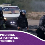 Operativo policial desbloquea Parotani y deja 9 detenidos