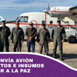 Paraguay envía avión con alimentos e insumos para ayudar a La Paz