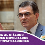 Paz convoca al diálogo con sectores movilizados y rechaza privatizaciones