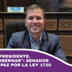 Quería ser Presidente. No quería gobernar senador cuestiona a Paz por la Ley 1720