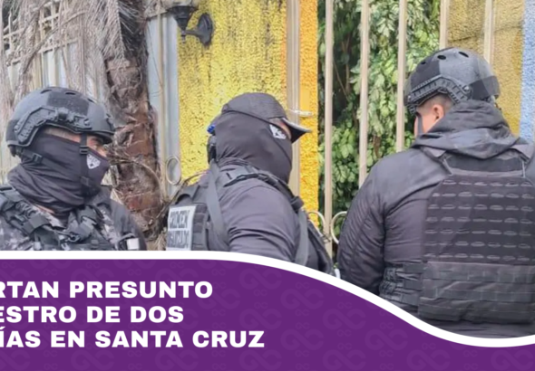 Reportan presunto secuestro de dos policías en Santa Cruz
