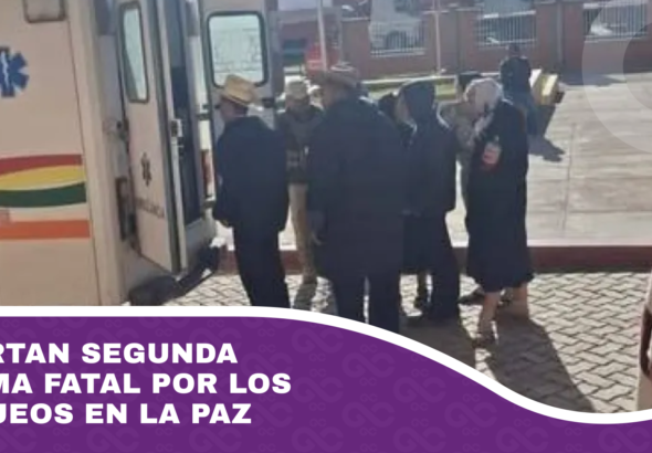 Reportan segunda víctima fatal por los bloqueos en La Paz