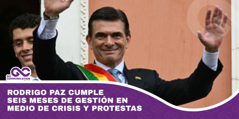 Rodrigo Paz cumple seis meses de gestión en medio de crisis y protestas